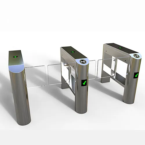 High Speed Automatic Sliding TCP IP Barrier Gate Retractable Swing Turnstile