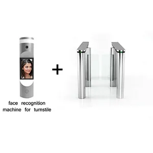 2019 New Round shape model face recognition device for access control and time attendance