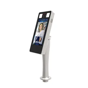 No Contact Access Control Biometric Face Recognition Face Reader Terminal With WIFI and RFID