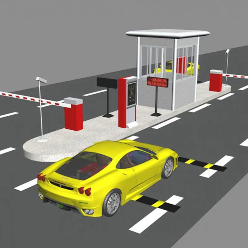 Barcode Ticket Dispenser Payment Car Parking Management System