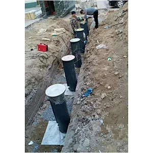 Full Automatic Stainless Steel Hydraulic Rising Bollard Electric Bollard
