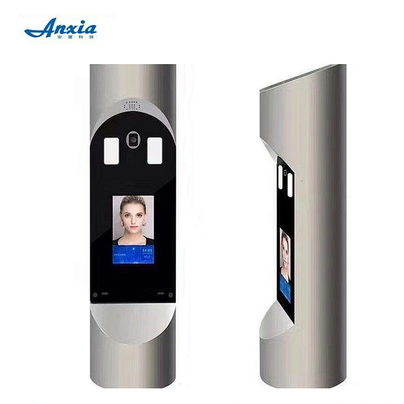 Access Control 5 inch Screen Wide Angle English SDK Software Face Recognition Door Lock