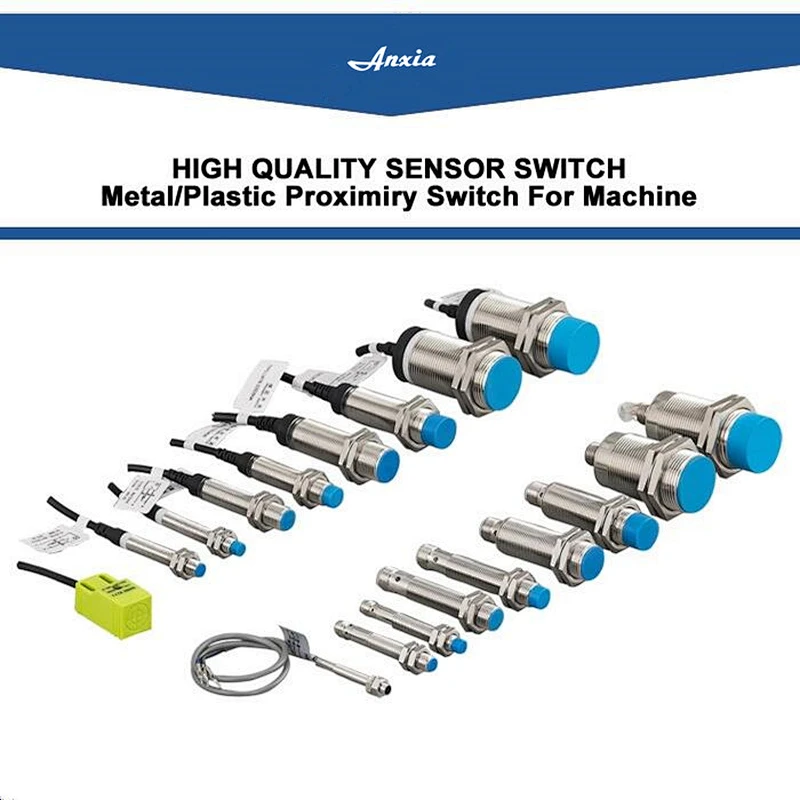 Hall Effect 2-wire Sensor Magnetic Hall Proximity Switch with LED Indicator
