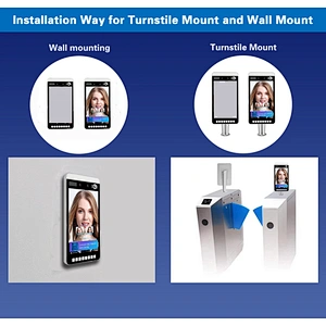 7 inch Non-contact Wireless Touch Screen Facial Recognition Access Control System