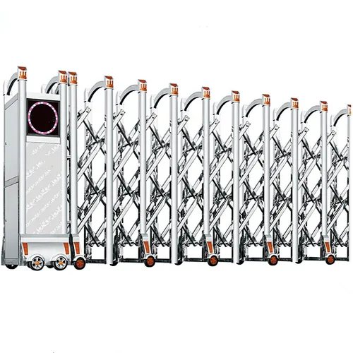 Factory School Main Gate Driveway Design Automatic Retractable Folding Collapsible Gate