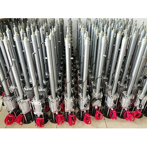Automatic outdoor Traffic forbidden pillars bollard with LED light Max. 100-1000mm