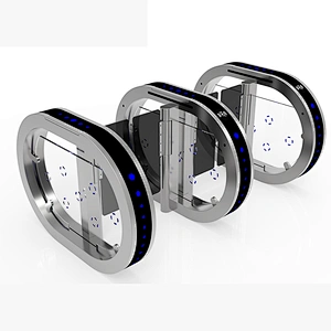 Pedestrian Gates Access Control Speed Gate Turnstile Half Waist for Airport