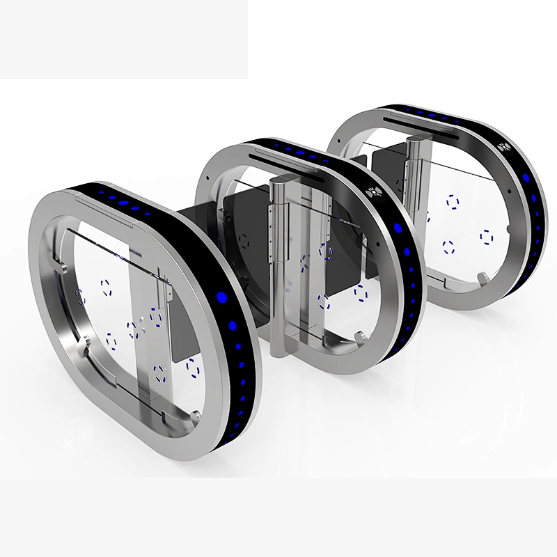 Pedestrian Gates Access Control Speed Gate Turnstile Half Waist for Airport