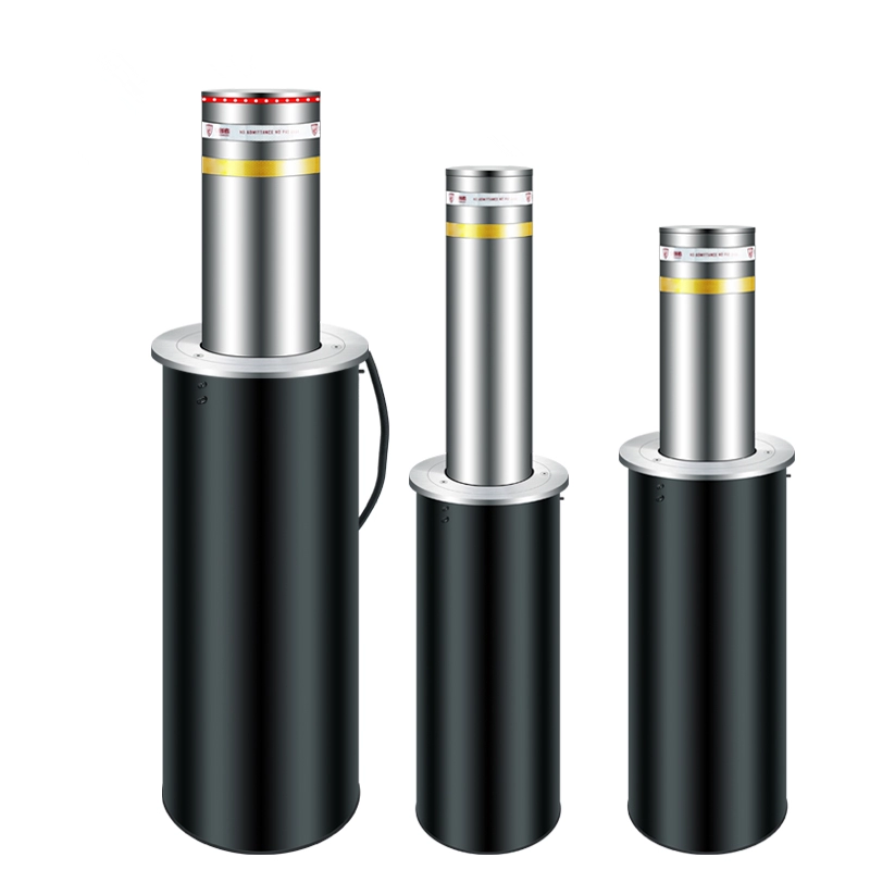 Best Selling Led Stainless Steel Hydraulic Automatic Retractable Traffic Safety Road Bollard