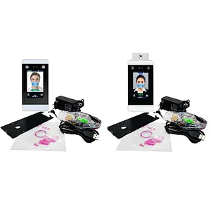 8 Inch Digital Signage with degree sensor Auto Hand Liquid Dispenser built in Binocular camera Face Recognition