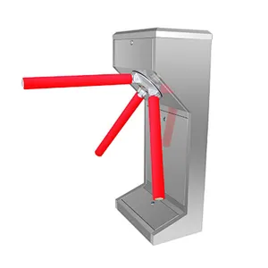 Tripod Turnstile 304 Stainless Steel Vertical Security Access Control System