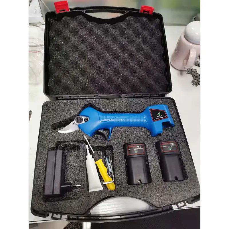 Factory Price Garden Electric Pruning Shears Garden Scissors Pruner For Gardening Branch Design