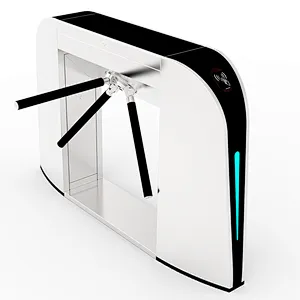 Automatic Entrance Security Counter Face Recognition Tripod Turnstile