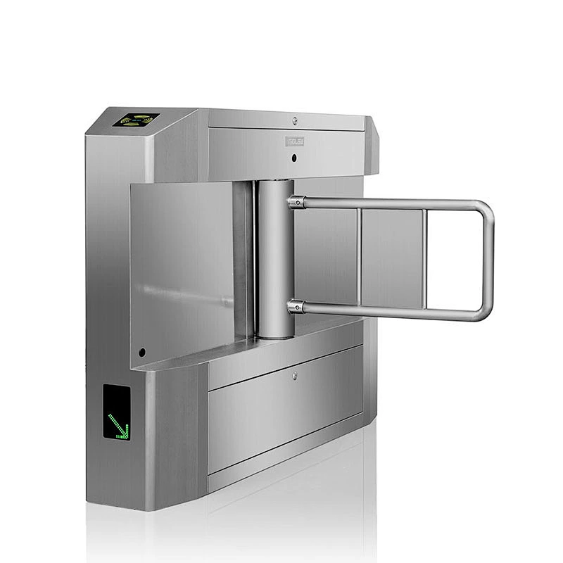 Access Control Bi-Directional Coin Operated Swing Gate Turnstile For Gym