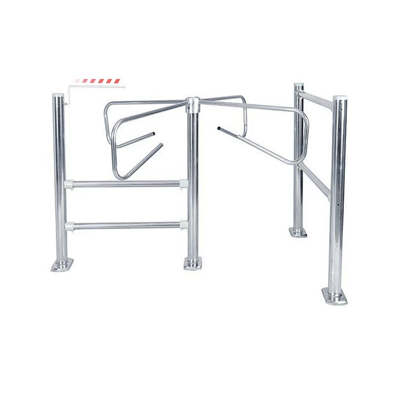 Cheap and Stable Manual Supermarket 304 Stainless Steel Barrier Turnstile Main Gate