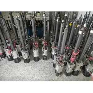 Heavt Duty 304 Stainless Steel Highlighted LED Crash Tested Automatic Hydraulic Security Rising Bollards Post for Terrorist