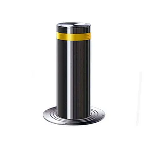 Stainless Steel Remote Safety Hydraulic Raising Barrier Parking Bollard With CE Approved