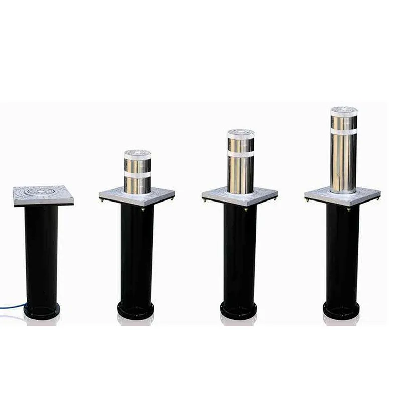 IP68 Outdoor Stainless Steel Garden Hydraulic Automatic Lifting Bollard Road Blocker