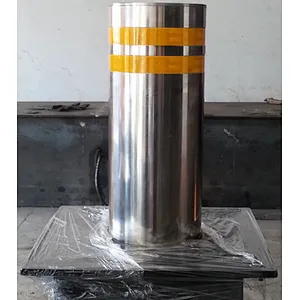 Cheap Traffic Safety Car Breakaway 304 Stainless Steel Manual Static Retractable Parking Bollards