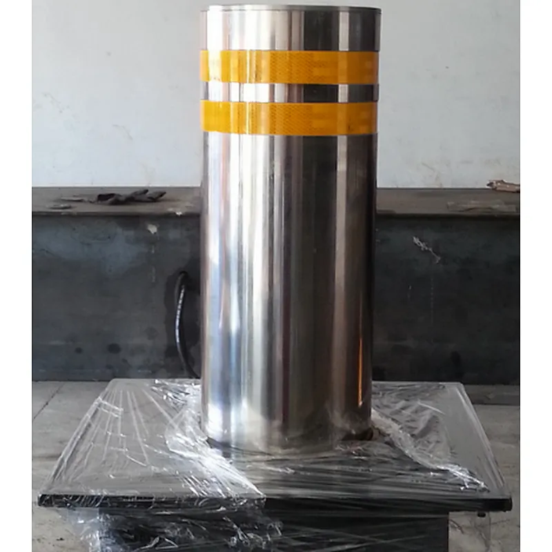 Cheap Traffic Safety Car Breakaway 304 Stainless Steel Manual Static Retractable Parking Bollards