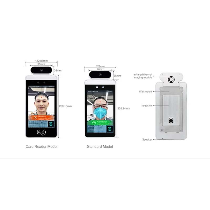 Smart facial recognition scanner device with access control for Office, Hotel and School
