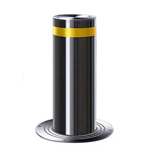 Cheap Traffic Safety Car Breakaway 304 Stainless Steel Manual Static Retractable Parking Bollards