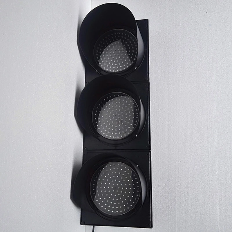 Anxia 300mm 400mm Full-ball Red Yellow Green Traffic Signal Light