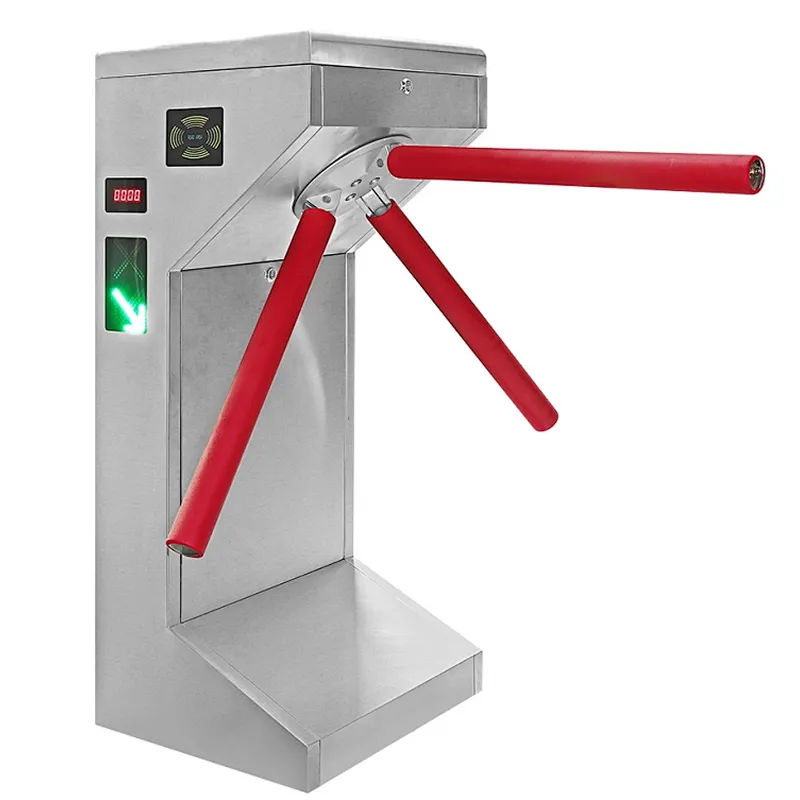 Factory price bidirectional electronic tripod turnstile access controller for traffic station