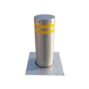 Factory Supply  Full Automatic Traffic Barrier Hydraulic Rising Bollards for Road Bollards