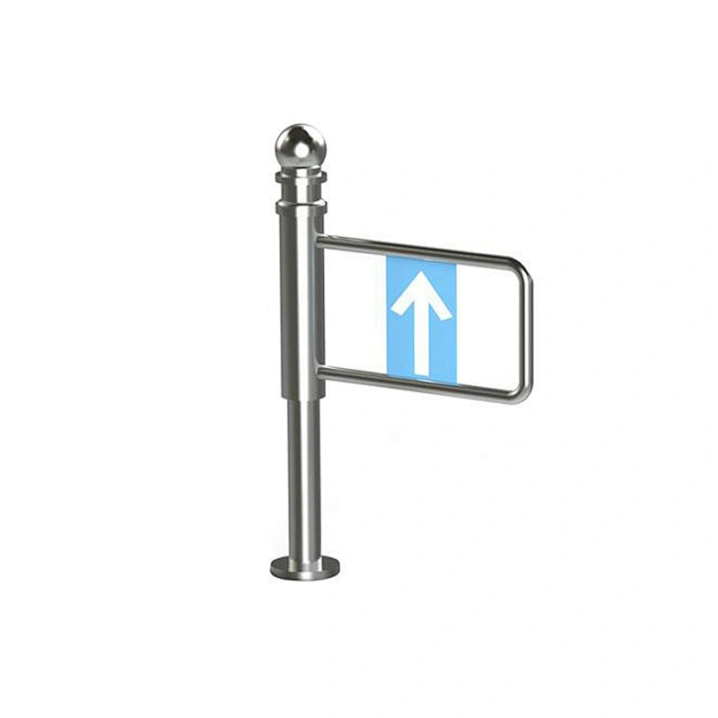 Swing Turnstile Barrier Gate Used In Supermarket