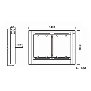 Automatic Aluminum Double Flap Turnstile Swing Barrier Gate