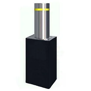 Security retractable road block barriers automatic rising lifting bollards/Hydraulic bollard retractable road bollard