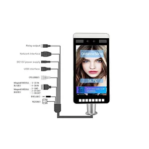 7 inch Non-contact Wireless Touch Screen Facial Recognition Access Control System
