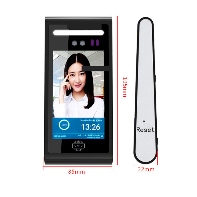 Biometric Face Recognition with smart lock Access Control for Turnstile or Glass Door