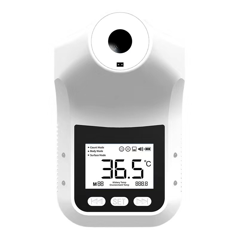 Wall Mounted Fever Alarm Non Contact Forehead Thermometer