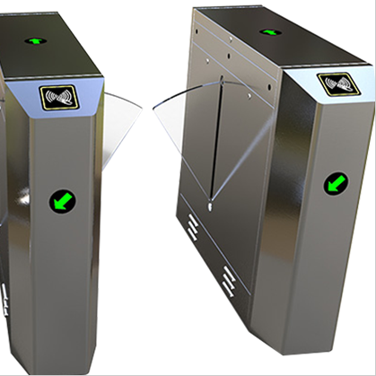 Flap Barrier Gate/ Turnstile For Luxury Gym