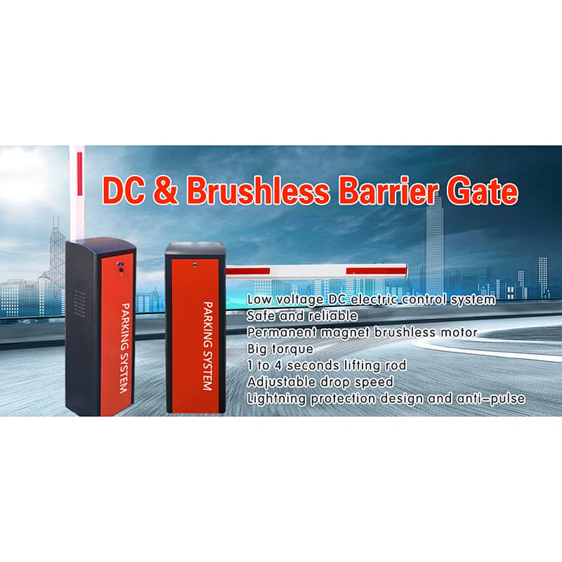 automatic parking system 220V AC barrier gate 1-6 meters boom fence / folding arm/ straight arm barrier parking lot