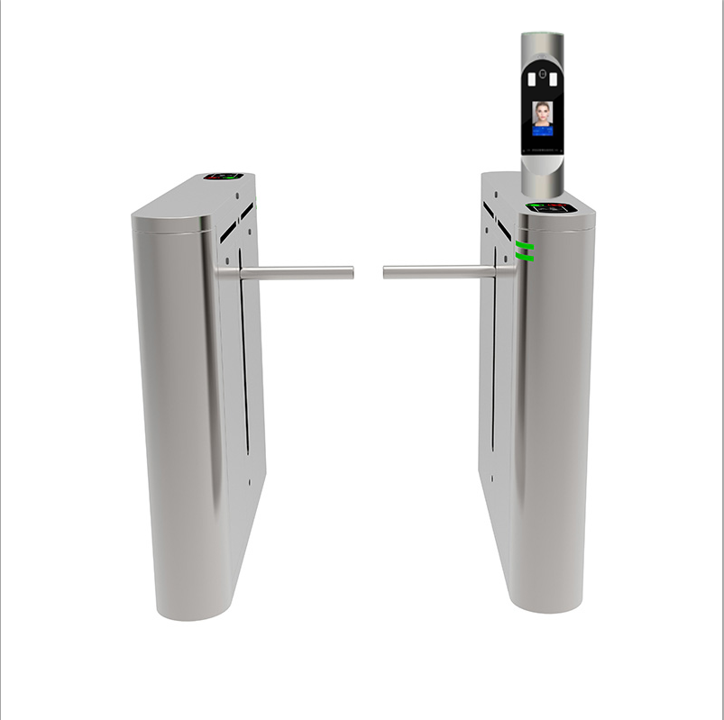 Face Recognition Automatic Access Control Anti Static Entrance Drop Arm Security Turnstile