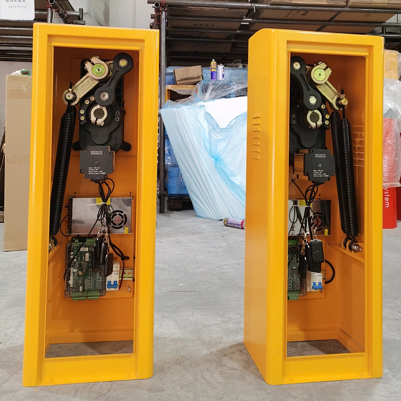 China Manufacture AC/DC Brushless Motor Automatic Barrier Gate Price Speed Adjustable Boom Parking Barrier
