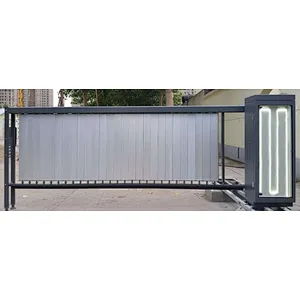 Lifting parking advertising barrier gate system led advertising barrier gate