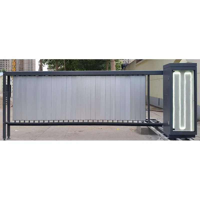 Lifting parking advertising barrier gate system led advertising barrier gate