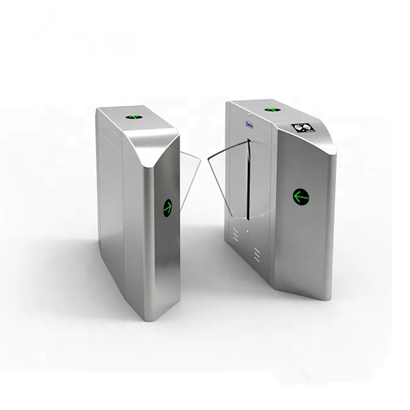Automatic Security Swing  Flap Turnstile Barrier Access Control