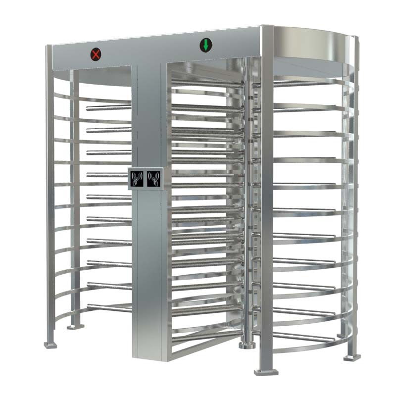 Full Height Security Turnstile Gate Access Control System for Airport and Train Station