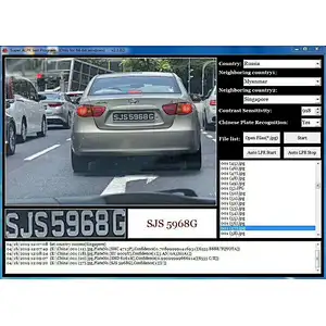 Intelligent Parking LPR Smart Camera IP System