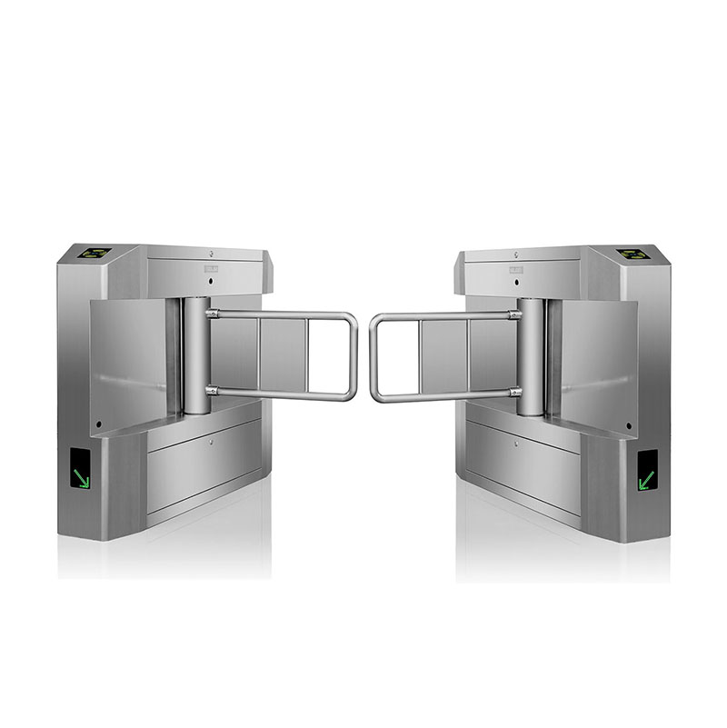 Access Control Bi-Directional Coin Operated Swing Gate Turnstile For Gym