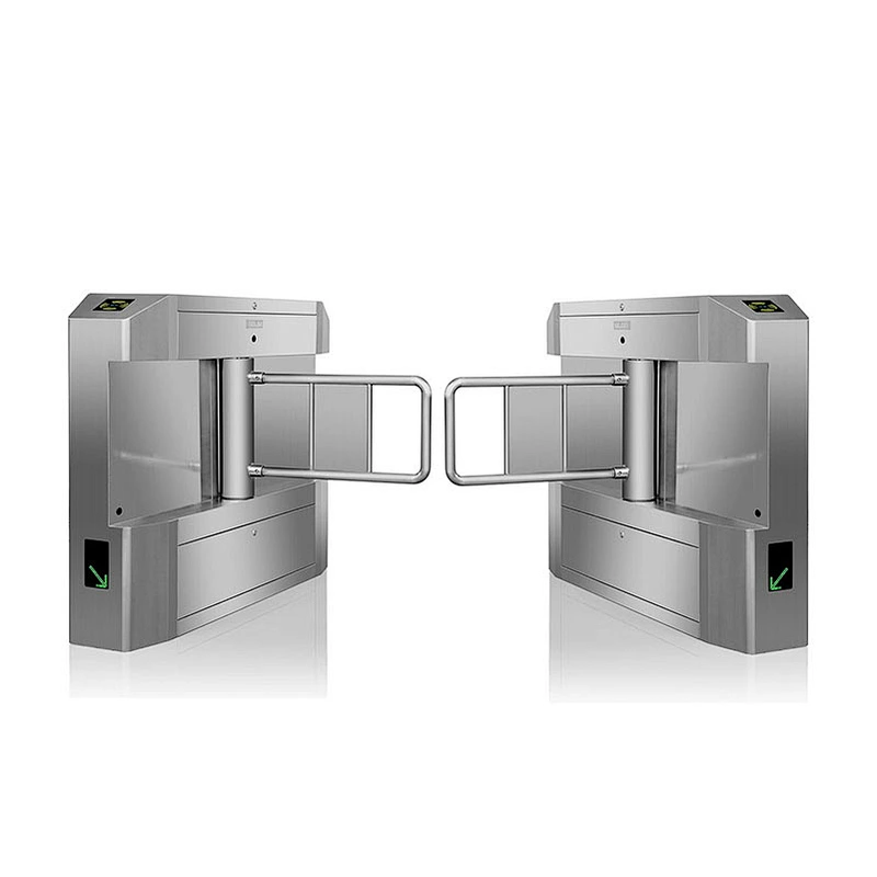 Access Control Bi-Directional Coin Operated Swing Gate Turnstile For Gym