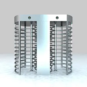 Fully safety automatic full height turnstile access control gate