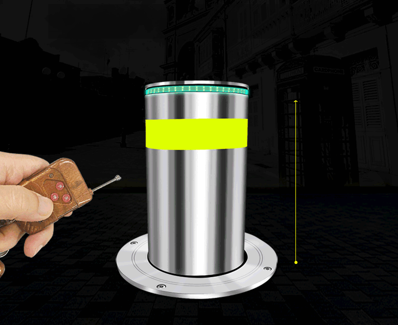 Commercial Pedestrian Streets Hydraulic Bollard /Hydraulic Bollard At Schools /Hydraulic Bollard At Residential Area