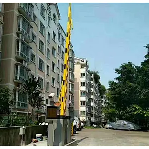 Factory Direct Magnetic Automation Orange Parking Boom Fence Barrier Gate