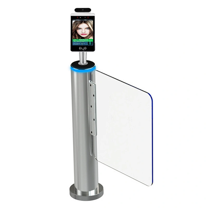 Access automatic Control Swing Turnstile Barrier Gate with Biometric Reader